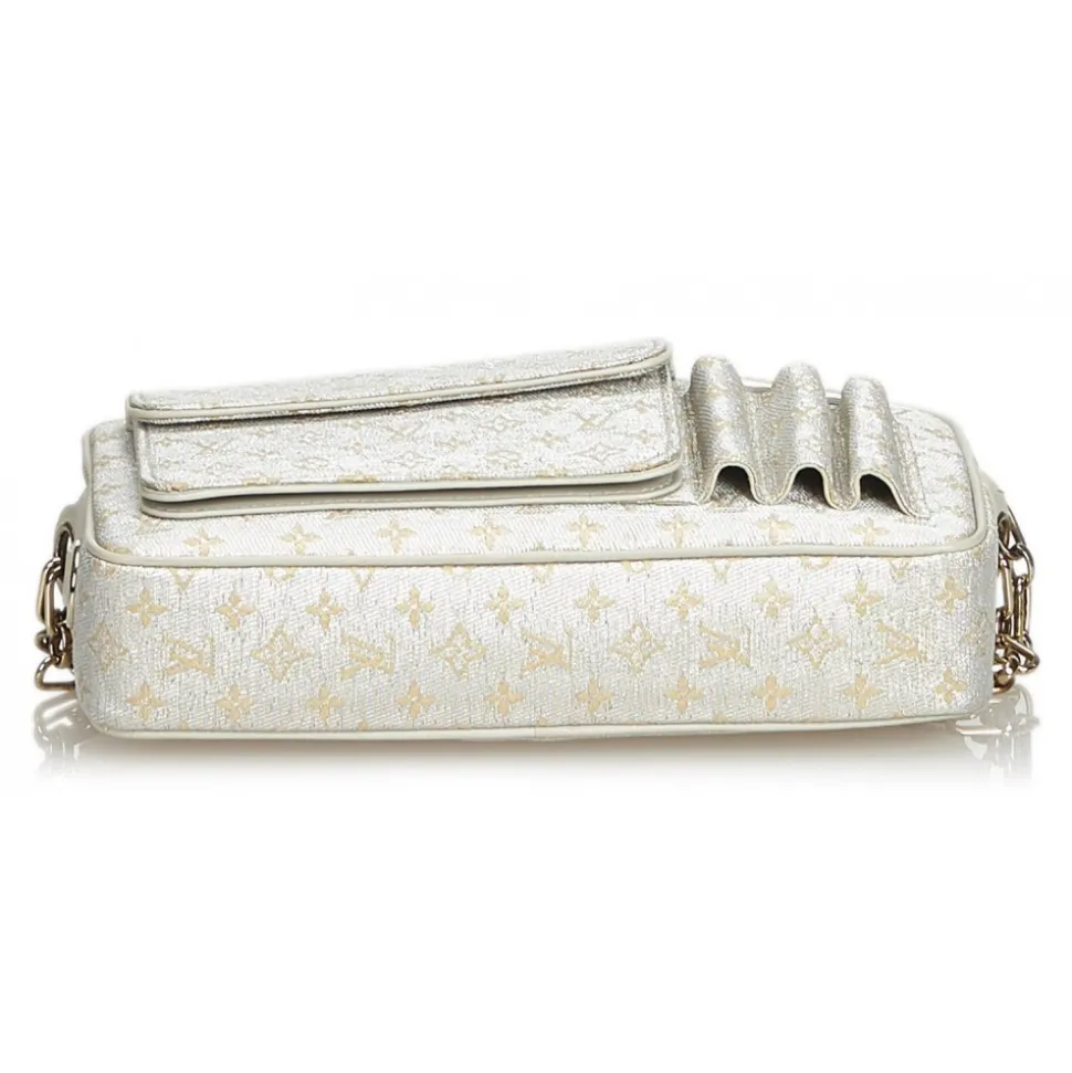 Louis Vuitton Vintage - McKenna Monogram Shine Bag - Gold - Monogram Canvas and Leather Handbag - Luxury High Quality - Avvenice