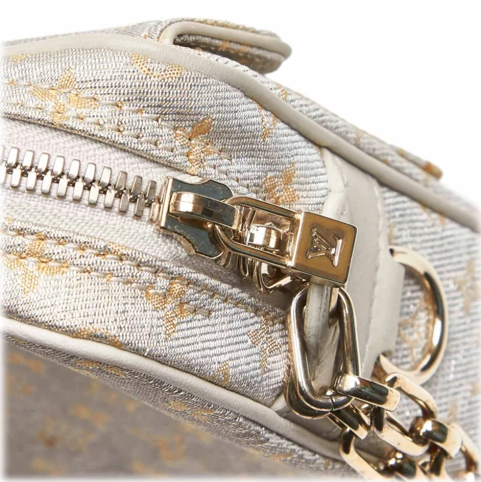 Louis Vuitton Vintage - McKenna Monogram Shine Bag - Gold - Monogram Canvas and Leather Handbag - Luxury High Quality - Avvenice