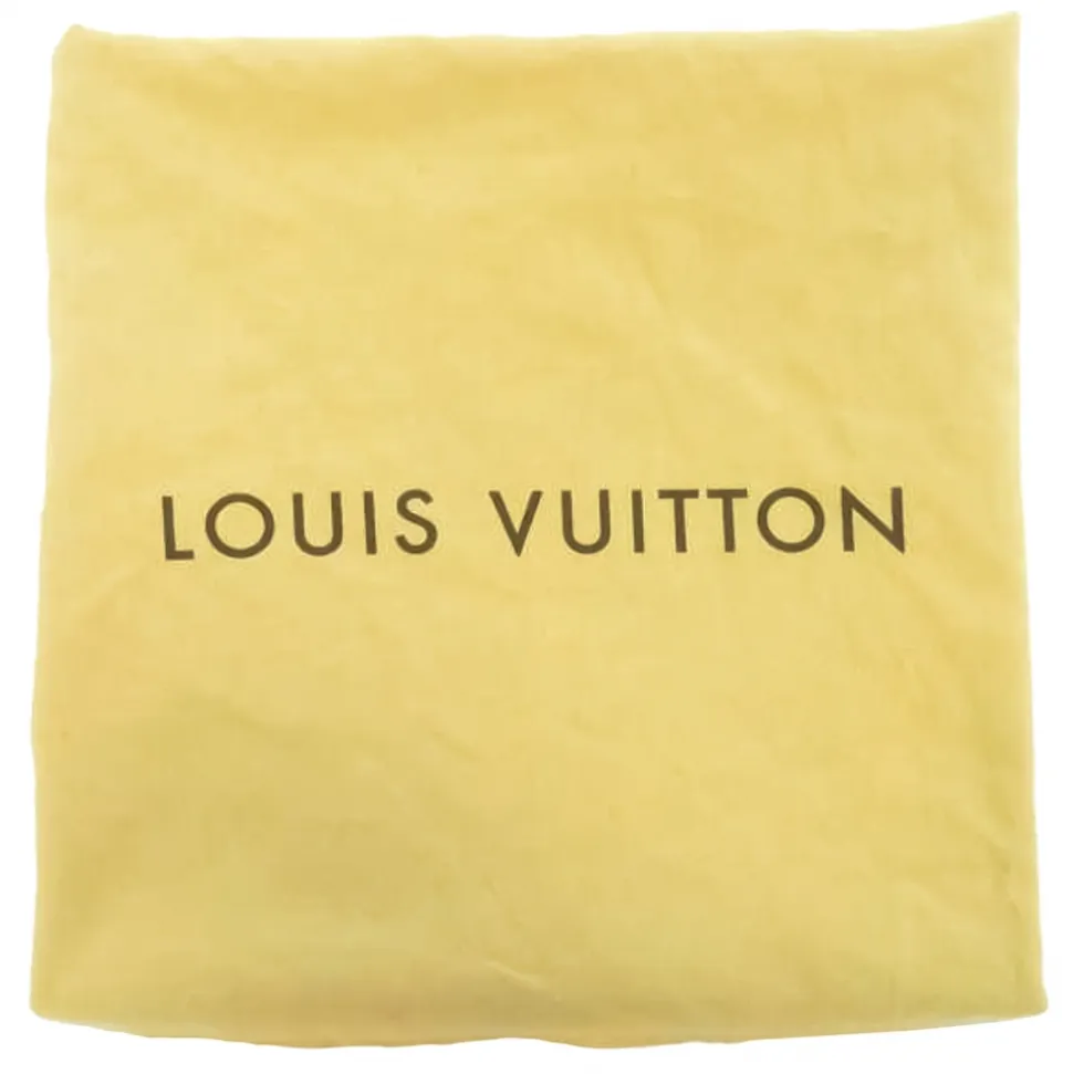 Louis Vuitton Vintage - Mini Lin Manon MM - Gray - Cotton and Calf Leather Shoulder Bag - Luxury High Quality - Avvenice