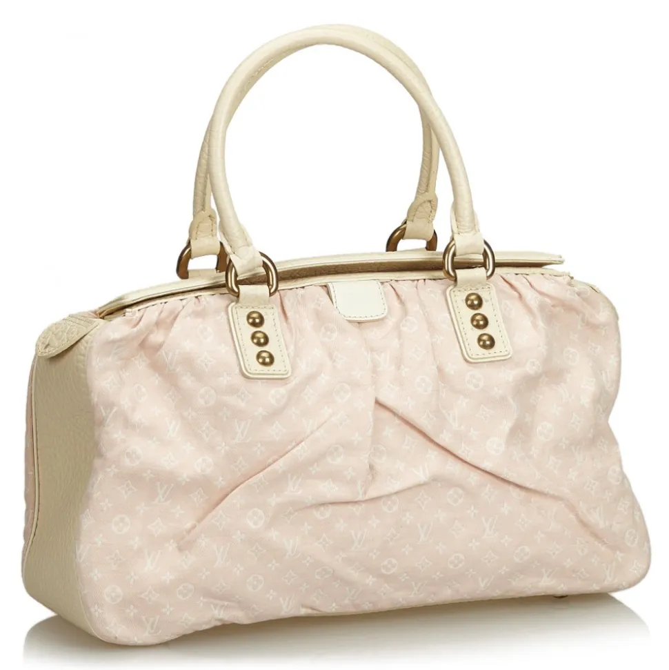 Louis Vuitton Vintage - Mini Lin Trapeze GM Bag - Pink Rose - Canvas and Leather Handbag - Luxury High Quality - Avvenice