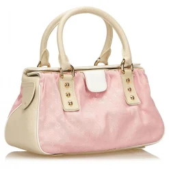 Louis Vuitton Vintage - Mini Lin Trapeze GM Bag - Pink - Fabric and Leather Handbag - Luxury High Quality - Avvenice