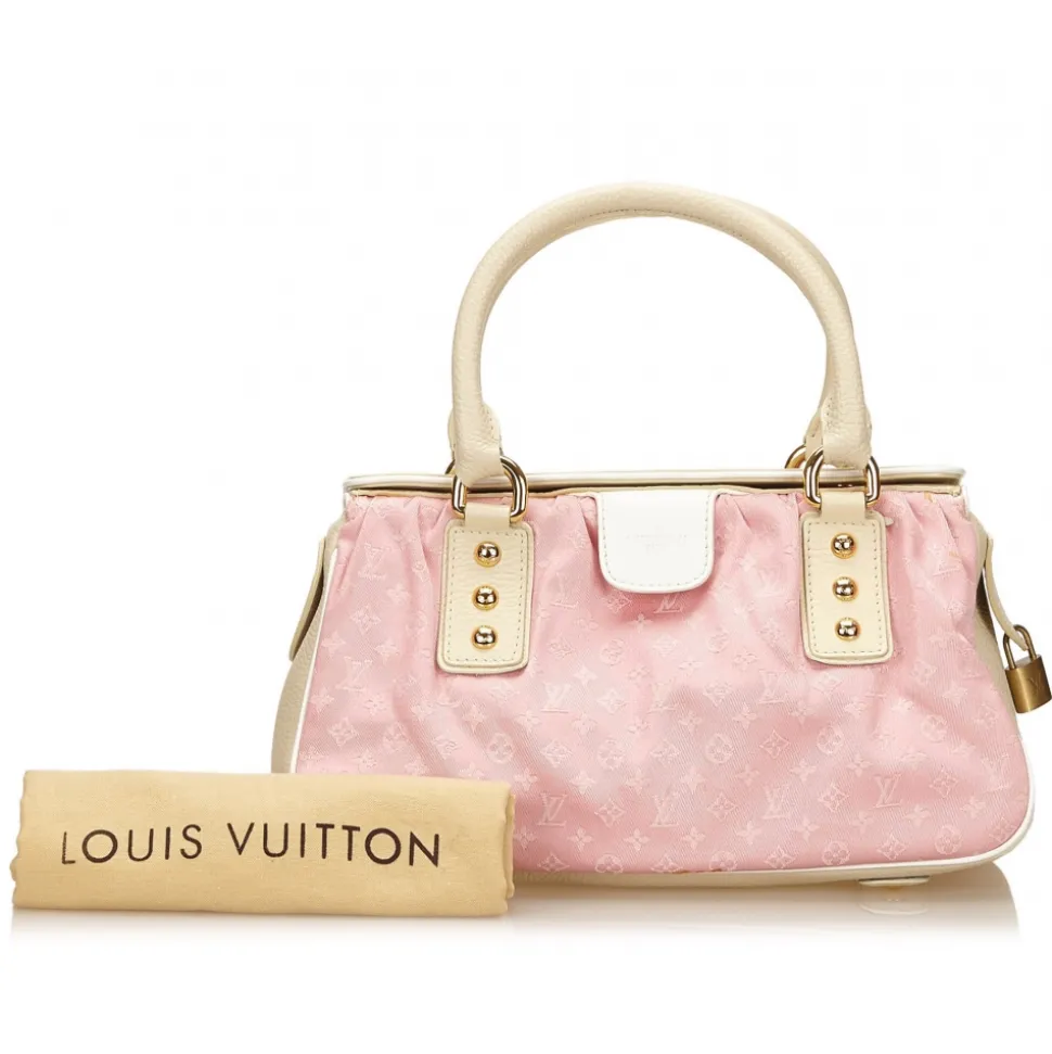 Louis Vuitton Vintage - Mini Lin Trapeze GM Bag - Pink - Fabric and Leather Handbag - Luxury High Quality - Avvenice
