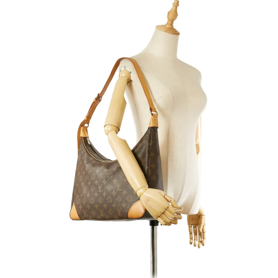 Louis Vuitton Vintage - Monogram Boulogne GM - Brown - Monogram Canvas and Vachetta Leather Shoulder Bag - Luxury High Quality - Avvenice