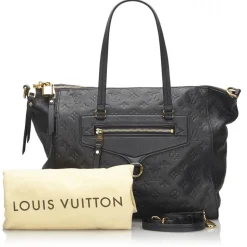 Louis Vuitton Vintage - Monogram Empreinte Lumineuse PM Bag - Navy Blue - Leather Handbag - Luxury High Quality - Avvenice