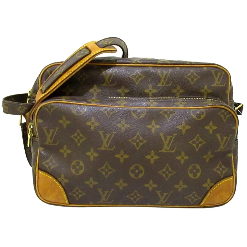 Louis Vuitton Vintage - Monogram Nile - Brown - Monogram Canvas and Vachetta Leather Crossbody Bag - Luxury High Quality - Avvenice