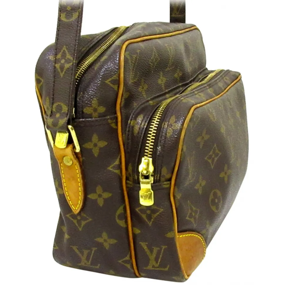 Louis Vuitton Vintage - Monogram Nile - Brown - Monogram Canvas and Vachetta Leather Crossbody Bag - Luxury High Quality - Avvenice