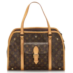 Louis Vuitton Vintage - Monogram Sac Baxter GM - Brown - Canvas and Vanchetta Leather Handbag - Luxury High Quality - Avvenice