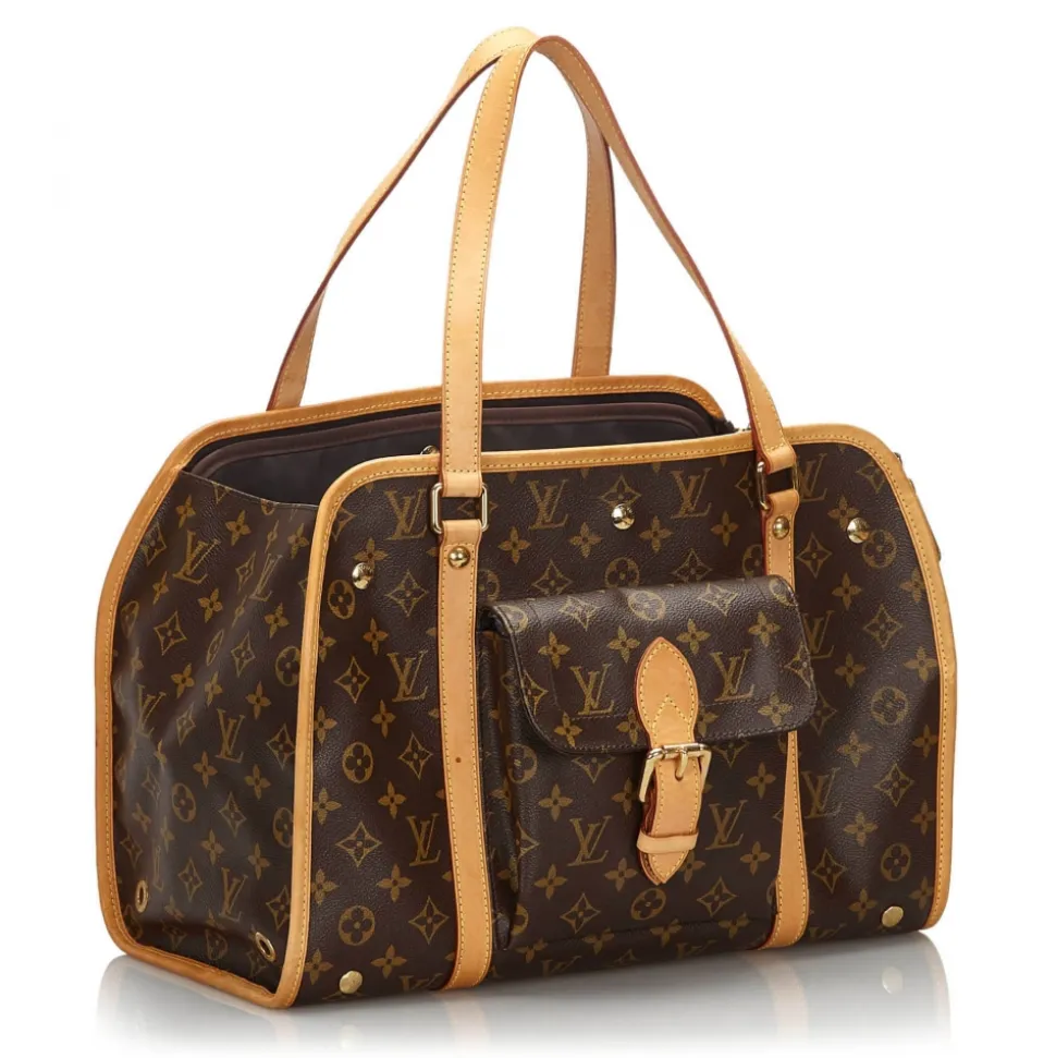 Louis Vuitton Vintage - Monogram Sac Baxter GM - Brown - Canvas and Vanchetta Leather Handbag - Luxury High Quality - Avvenice