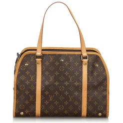 Louis Vuitton Vintage - Monogram Sac Baxter GM - Brown - Canvas and Vanchetta Leather Handbag - Luxury High Quality - Avvenice