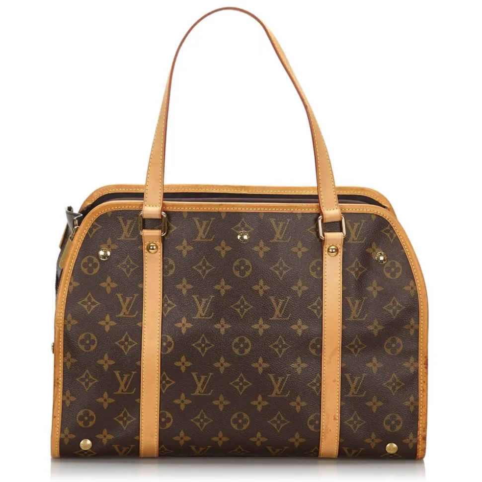 Louis Vuitton Vintage - Monogram Sac Baxter GM - Brown - Canvas and Vanchetta Leather Handbag - Luxury High Quality - Avvenice
