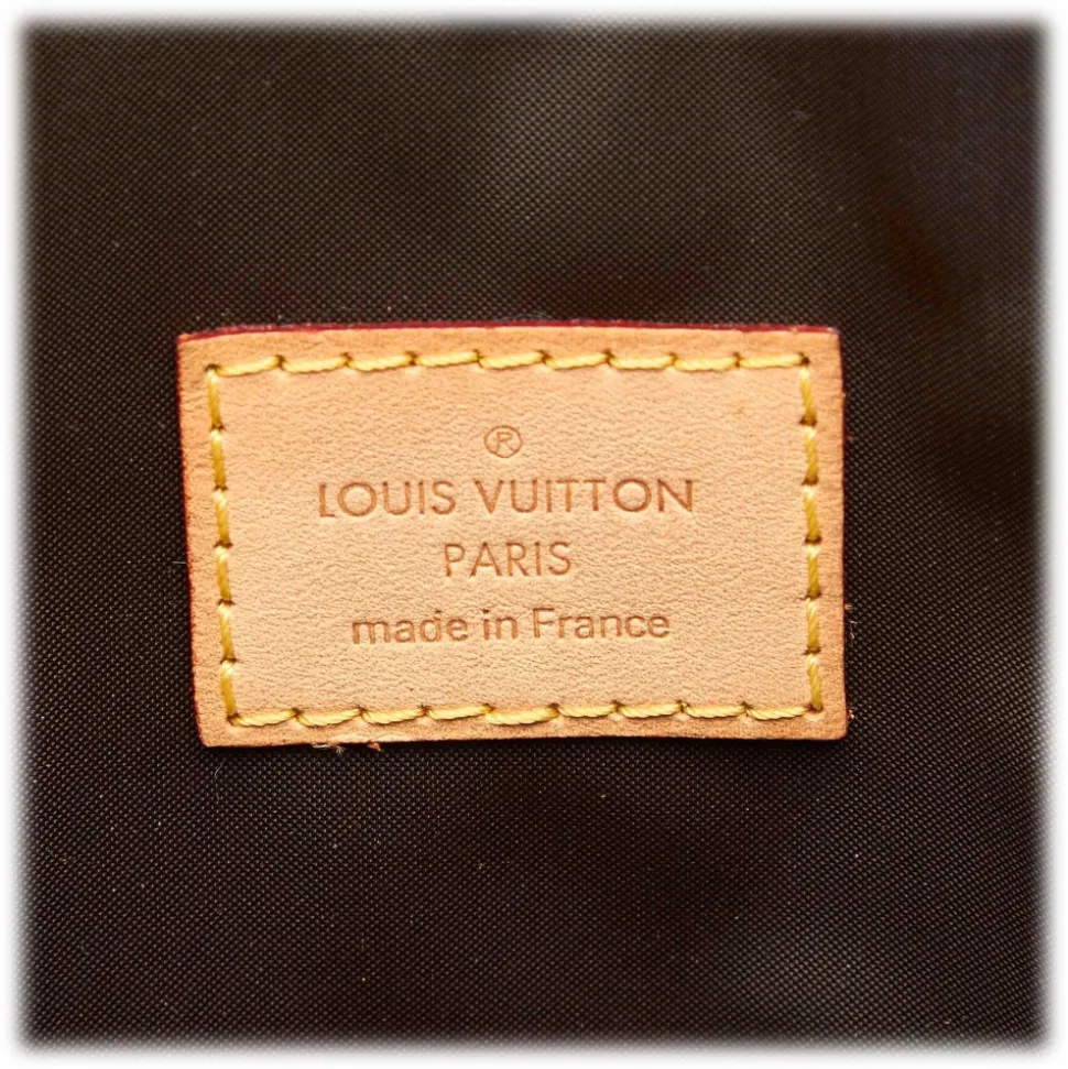 Louis Vuitton Vintage - Monogram Sac Baxter GM - Brown - Canvas and Vanchetta Leather Handbag - Luxury High Quality - Avvenice