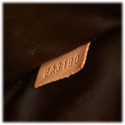 Louis Vuitton Vintage - Monogram Sac Baxter GM - Brown - Canvas and Vanchetta Leather Handbag - Luxury High Quality - Avvenice