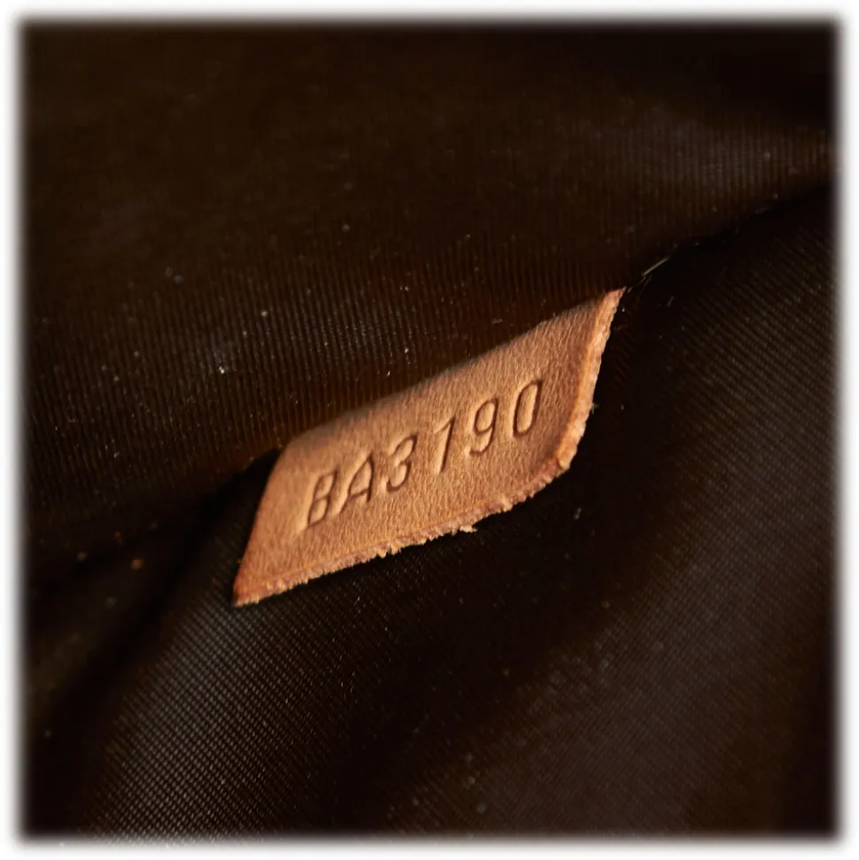 Louis Vuitton Vintage - Monogram Sac Baxter GM - Brown - Canvas and Vanchetta Leather Handbag - Luxury High Quality - Avvenice