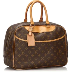 Louis Vuitton Vintage - Monogram Deauville Bag - Brown - Monogram Canvas and Leather Handbag - Luxury High Quality - Avvenice