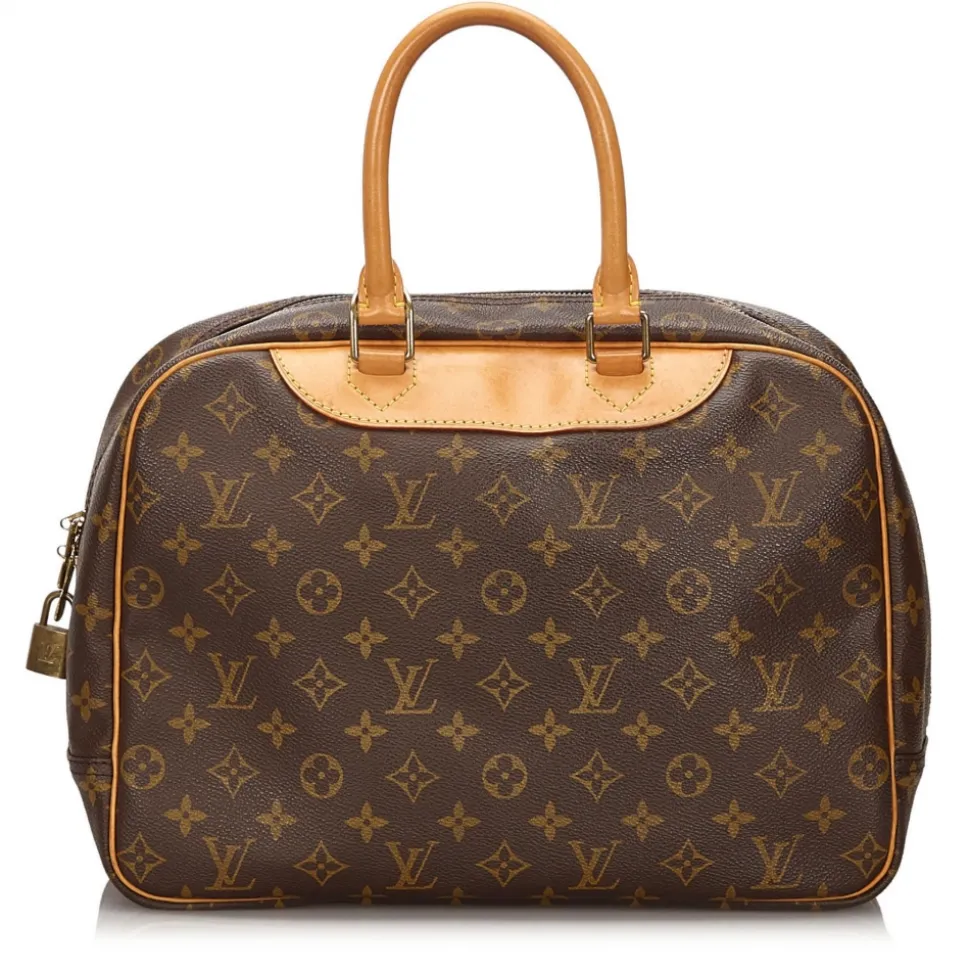 Louis Vuitton Vintage - Monogram Deauville Bag - Brown - Monogram Canvas and Leather Handbag - Luxury High Quality - Avvenice