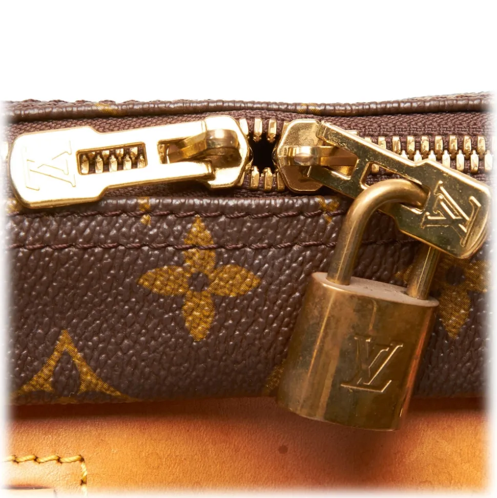 Louis Vuitton Vintage - Monogram Deauville Bag - Brown - Monogram Canvas and Leather Handbag - Luxury High Quality - Avvenice