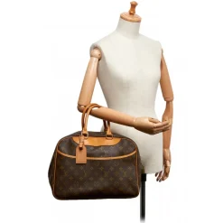 Louis Vuitton Vintage - Monogram Deauville Bag - Brown - Monogram Canvas and Leather Handbag - Luxury High Quality - Avvenice