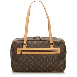 Louis Vuitton Vintage - Monogram Cite GM Bag - Brown - Monogram Canvas and Vachetta Leather Handbag - Luxury High Quality - Avvenice