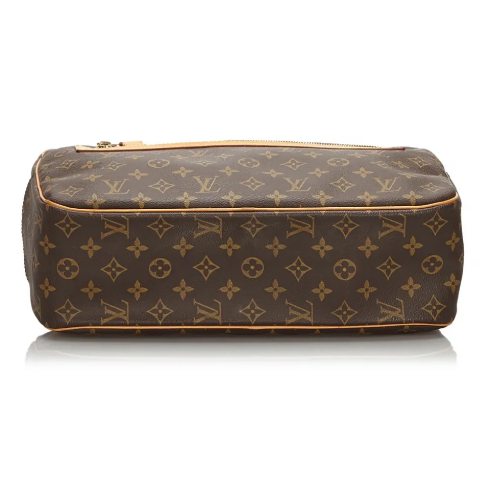 Louis Vuitton Vintage - Monogram Cite GM Bag - Brown - Monogram Canvas and Vachetta Leather Handbag - Luxury High Quality - Avvenice