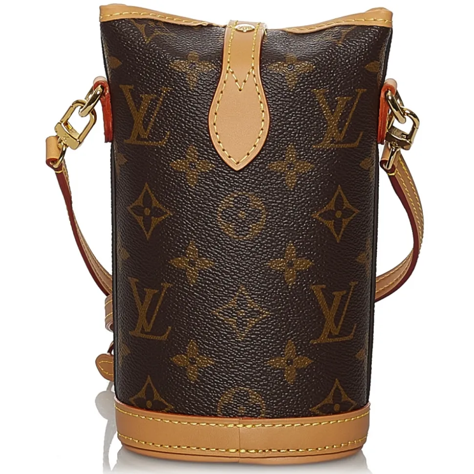 Louis Vuitton Vintage - Monogram Fold Me Pouch - Brown - Leather Handbag - Luxury High Quality - Avvenice