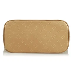 Louis Vuitton Vintage - Monogram Matt Stockton Bag - Gold Brown - Vernis Leather Handbag - Luxury High Quality - Avvenice