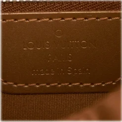 Louis Vuitton Vintage - Monogram Matt Stockton Bag - Gold Brown - Vernis Leather Handbag - Luxury High Quality - Avvenice