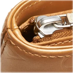 Louis Vuitton Vintage - Monogram Matt Stockton Bag - Gold Brown - Vernis Leather Handbag - Luxury High Quality - Avvenice