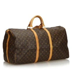 Louis Vuitton Vintage - Monogram Keepall Bandouliere 60 Bag - Brown - Monogram Leather Handbag - Luxury High Quality - Avvenice