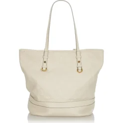 Louis Vuitton Vintage - Monogram Empreinte Citadine PM - White Ivory - Calf Leather Tote Bag - Luxury High Quality - Avvenice