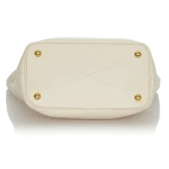 Louis Vuitton Vintage - Monogram Empreinte Citadine PM - White Ivory - Calf Leather Tote Bag - Luxury High Quality - Avvenice