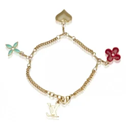 Louis Vuitton Vintage - Monogram Charm Bracelet - Gold Multi - LV Bracelet - Luxury High Quality - Avvenice