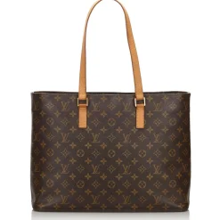 Louis Vuitton Vintage - Monogram Luco Tote Bag - Brown - Leather Handbag - Luxury High Quality - Avvenice