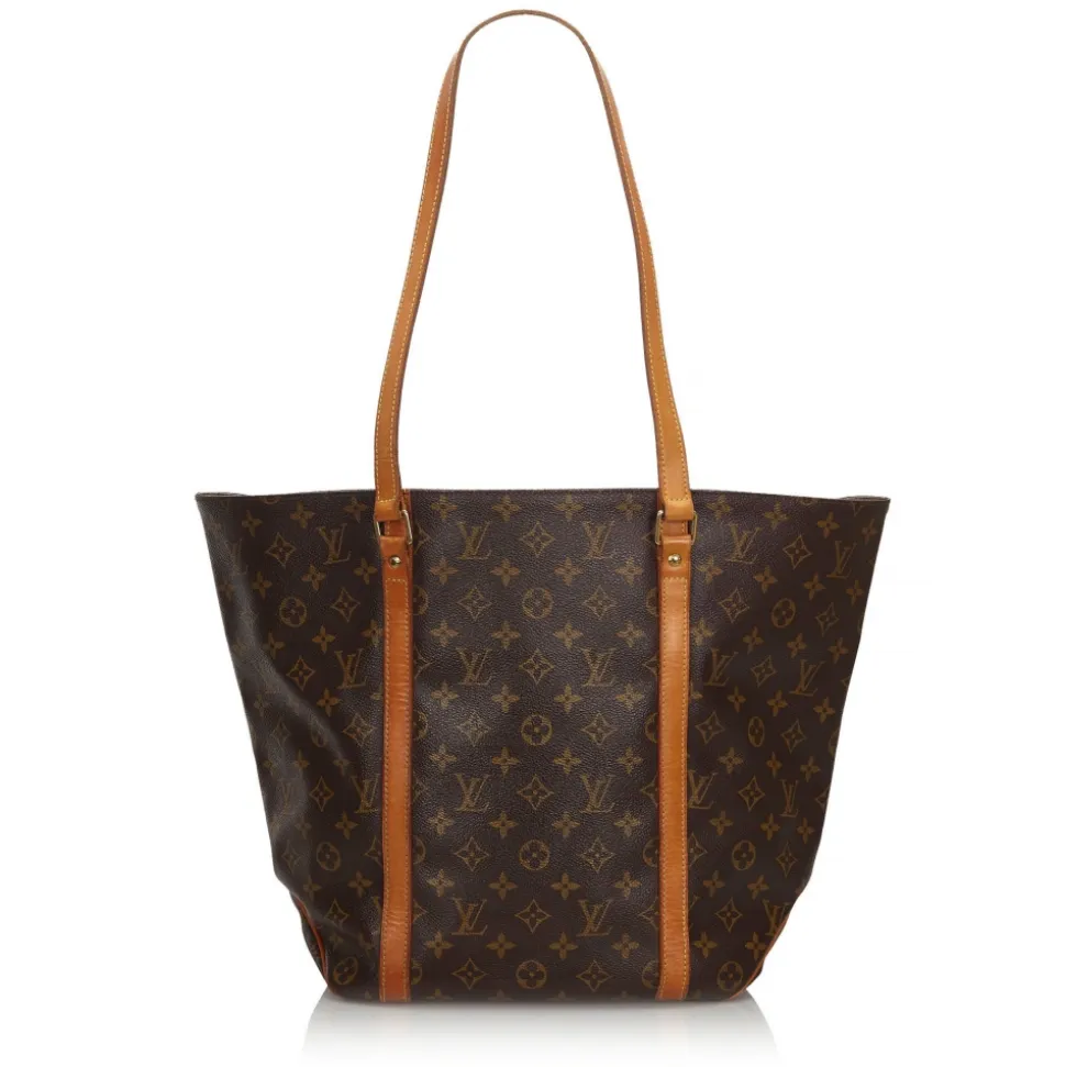 Louis Vuitton Vintage - Monogram Sac Shopping 48 Bag - Brown - Leather Handbag - Luxury High Quality - Avvenice