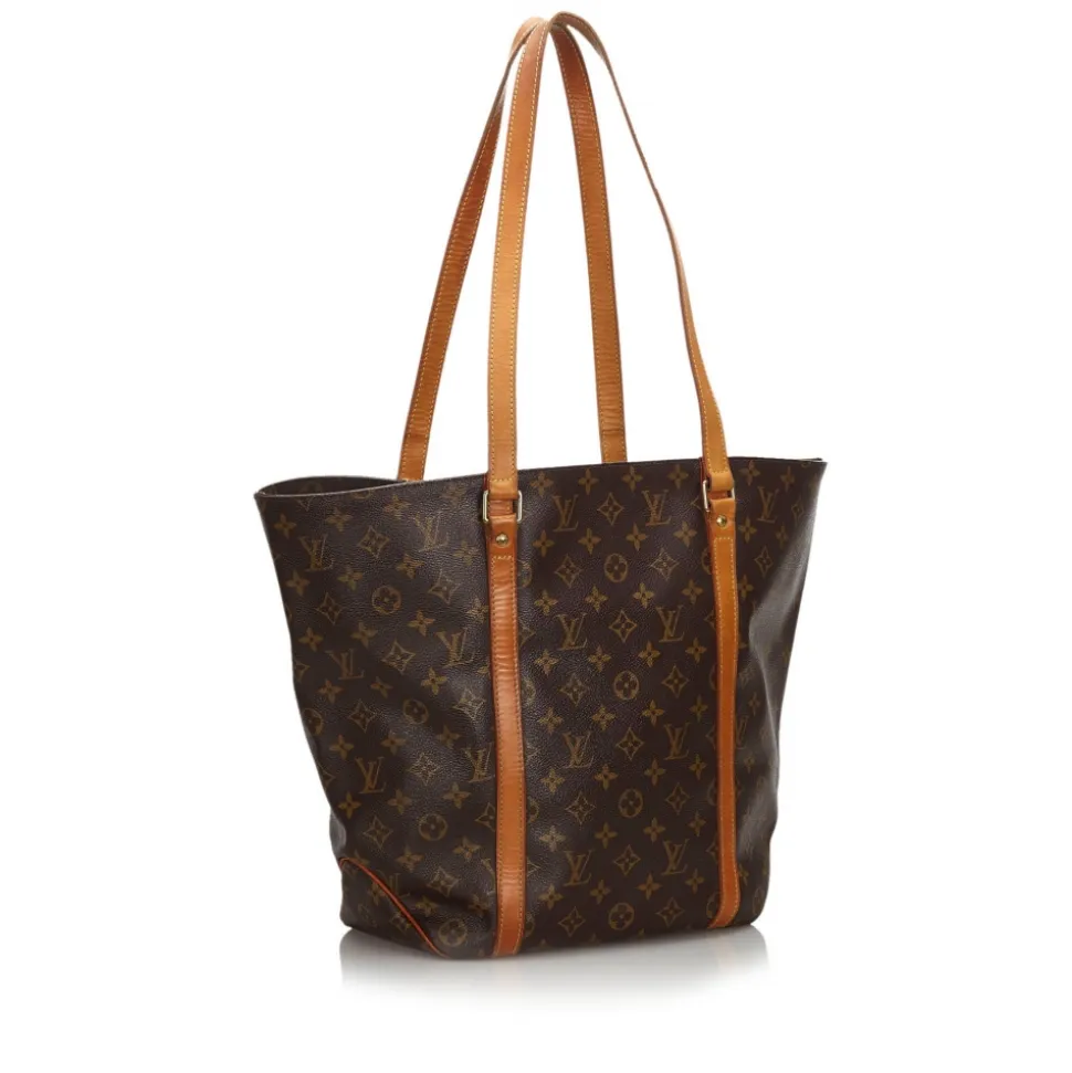 Louis Vuitton Vintage - Monogram Sac Shopping 48 Bag - Brown - Leather Handbag - Luxury High Quality - Avvenice