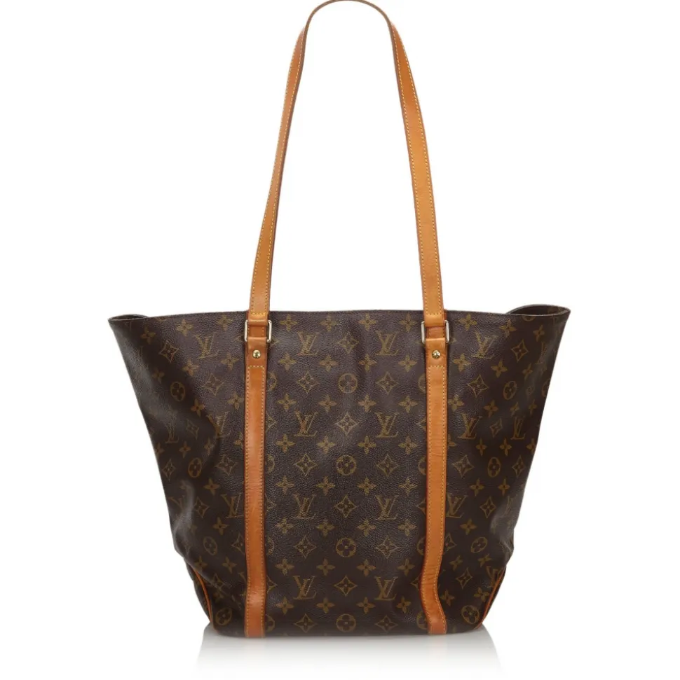 Louis Vuitton Vintage - Monogram Sac Shopping 48 Bag - Brown - Leather Handbag - Luxury High Quality - Avvenice