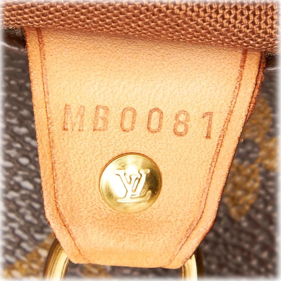 Louis Vuitton Vintage - Monogram Sac Shopping 48 Bag - Brown - Leather Handbag - Luxury High Quality - Avvenice