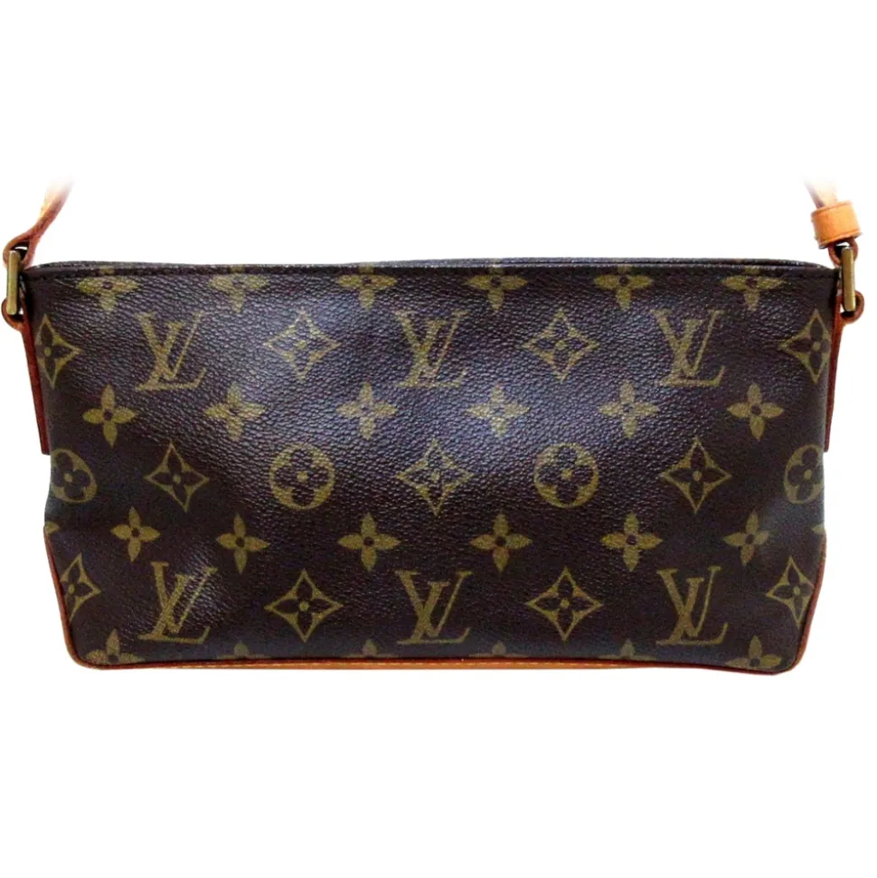 Louis Vuitton Vintage - Monogram Trotteur - Brown - Monogram Canvas Crossbody Bag - Luxury High Quality - Avvenice