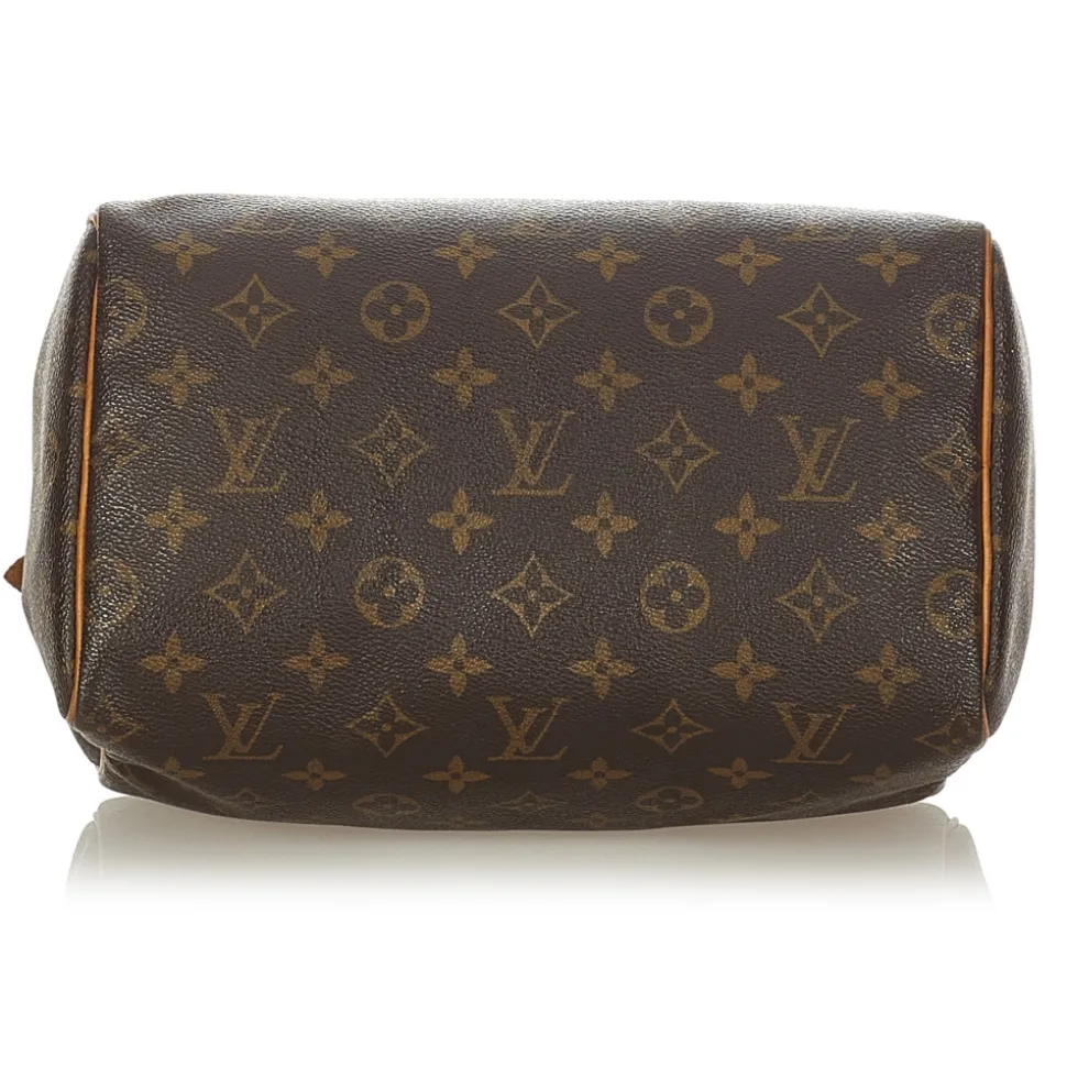 Louis Vuitton Vintage - Monogram Speedy 25 - Brown - Monogram Canvas x Vachetta Leather Boston Bag - Luxury High Quality - Avvenice
