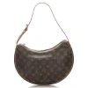 Louis Vuitton Vintage - Monogram Croissant MM Bag - Brown - Monogram Canvas and Leather Handbag - Luxury High Quality - Avvenice