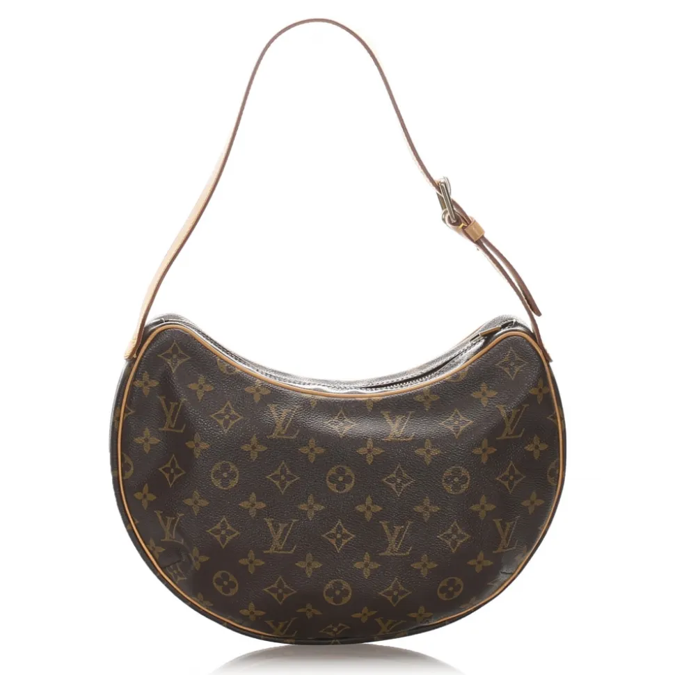 Louis Vuitton Vintage - Monogram Croissant MM Bag - Brown - Monogram Canvas and Leather Handbag - Luxury High Quality - Avvenice