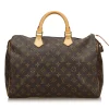 Louis Vuitton Vintage - Monogram Speedy 35 Bag - Brown - Monogram Leather Handbag - Luxury High Quality - Avvenice