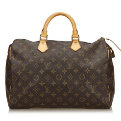 Louis Vuitton Vintage - Monogram Speedy 35 Bag - Brown - Monogram Leather Handbag - Luxury High Quality - Avvenice