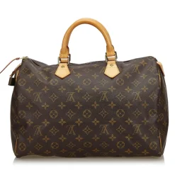 Louis Vuitton Vintage - Monogram Speedy 35 Bag - Brown - Monogram Leather Handbag - Luxury High Quality - Avvenice