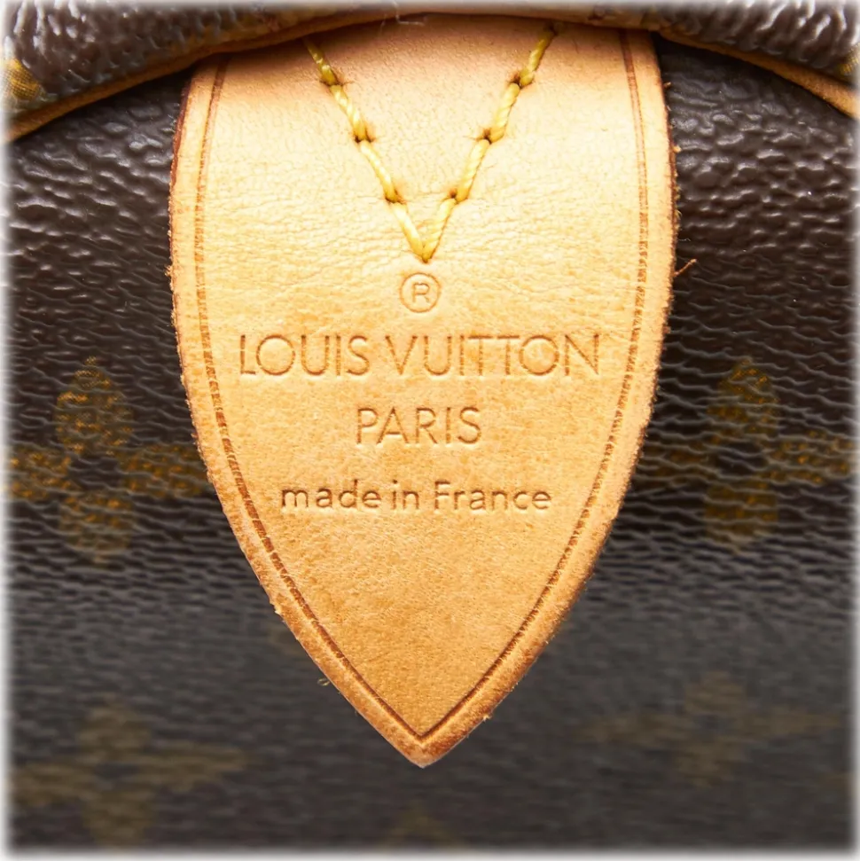Louis Vuitton Vintage - Monogram Speedy 35 Bag - Brown - Monogram Leather Handbag - Luxury High Quality - Avvenice