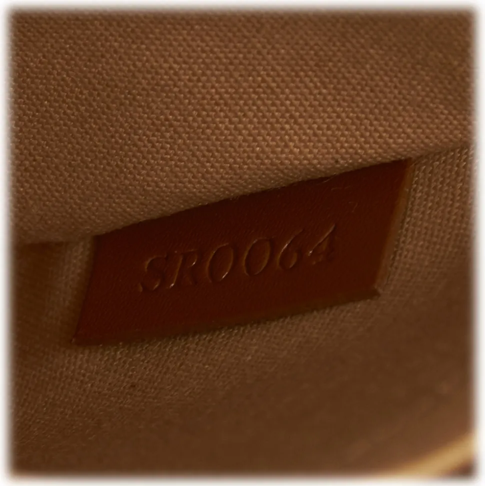 Louis Vuitton Vintage - Monogram Mini Lin Lucille PM Bag - Beige  - Fabric and Leather Handbag - Luxury High Quality - Avvenice