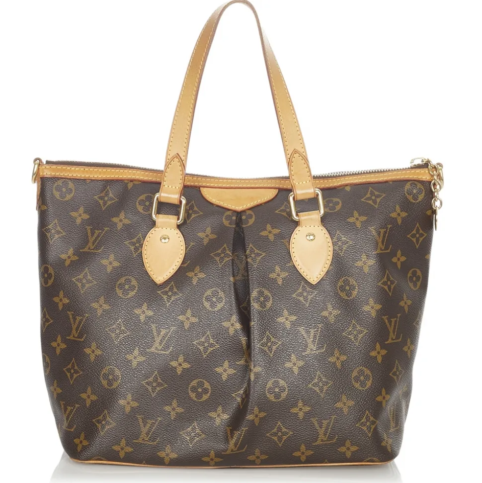 Louis Vuitton Vintage - Monogram Palermo PM - Brown - Monogram Canvas and Leather Handbag - Luxury High Quality - Avvenice