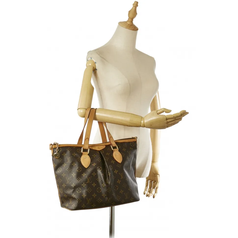 Louis Vuitton Vintage - Monogram Palermo PM - Brown - Monogram Canvas and Leather Handbag - Luxury High Quality - Avvenice