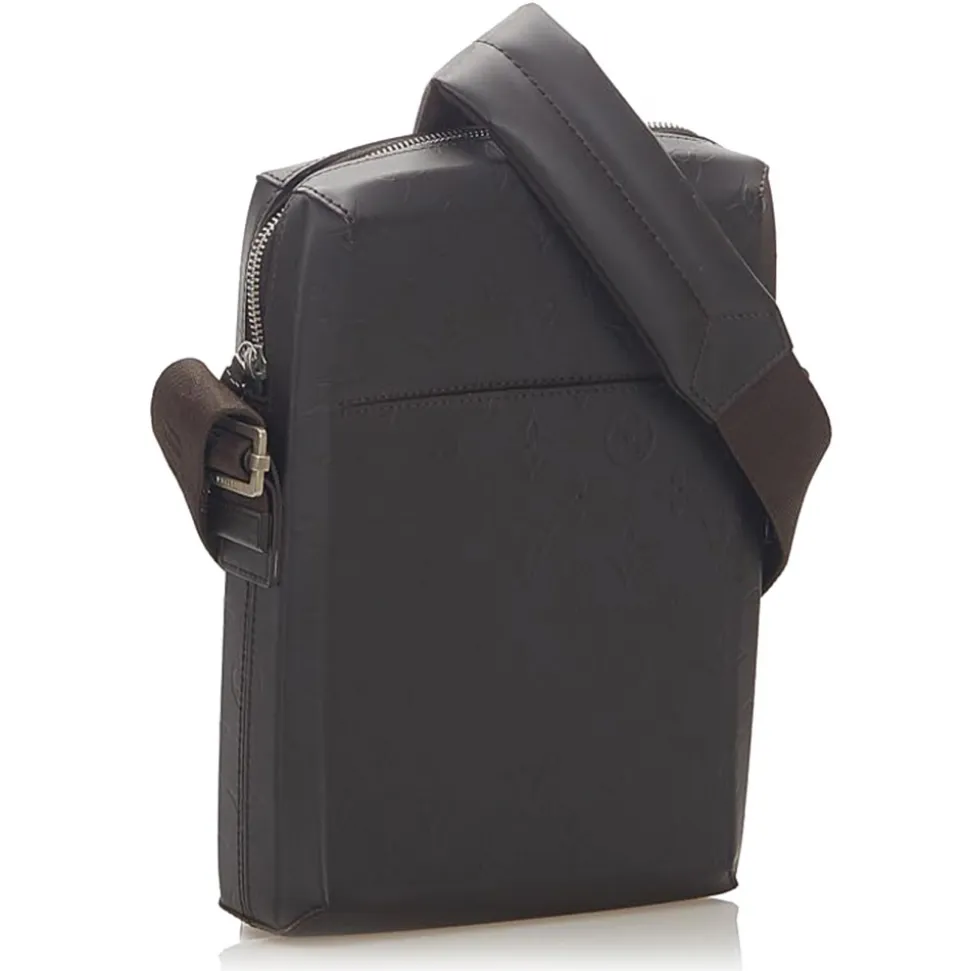 Louis Vuitton Vintage - Monogram Glace Bobby - Dark Brown - Calf Leather Crossbody Bag - Luxury High Quality - Avvenice