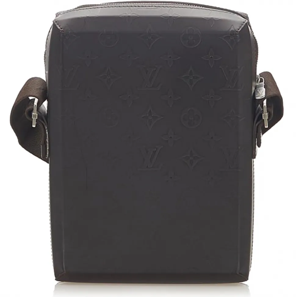 Louis Vuitton Vintage - Monogram Glace Bobby - Dark Brown - Calf Leather Crossbody Bag - Luxury High Quality - Avvenice