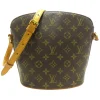 Louis Vuitton Vintage - Monogram Drouot - Brown - Monogram Canvas and Vachetta Leather Crossbody Bag - Luxury High Quality - Avvenice